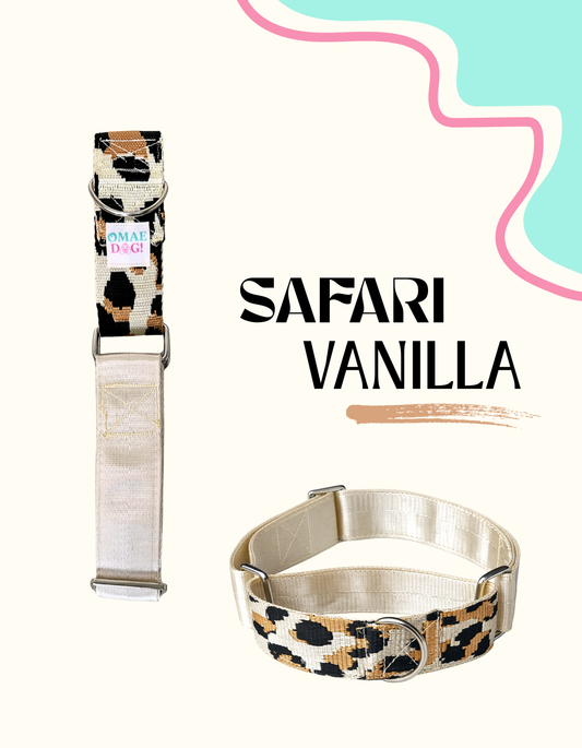 Collar Martingale Safari Vanilla