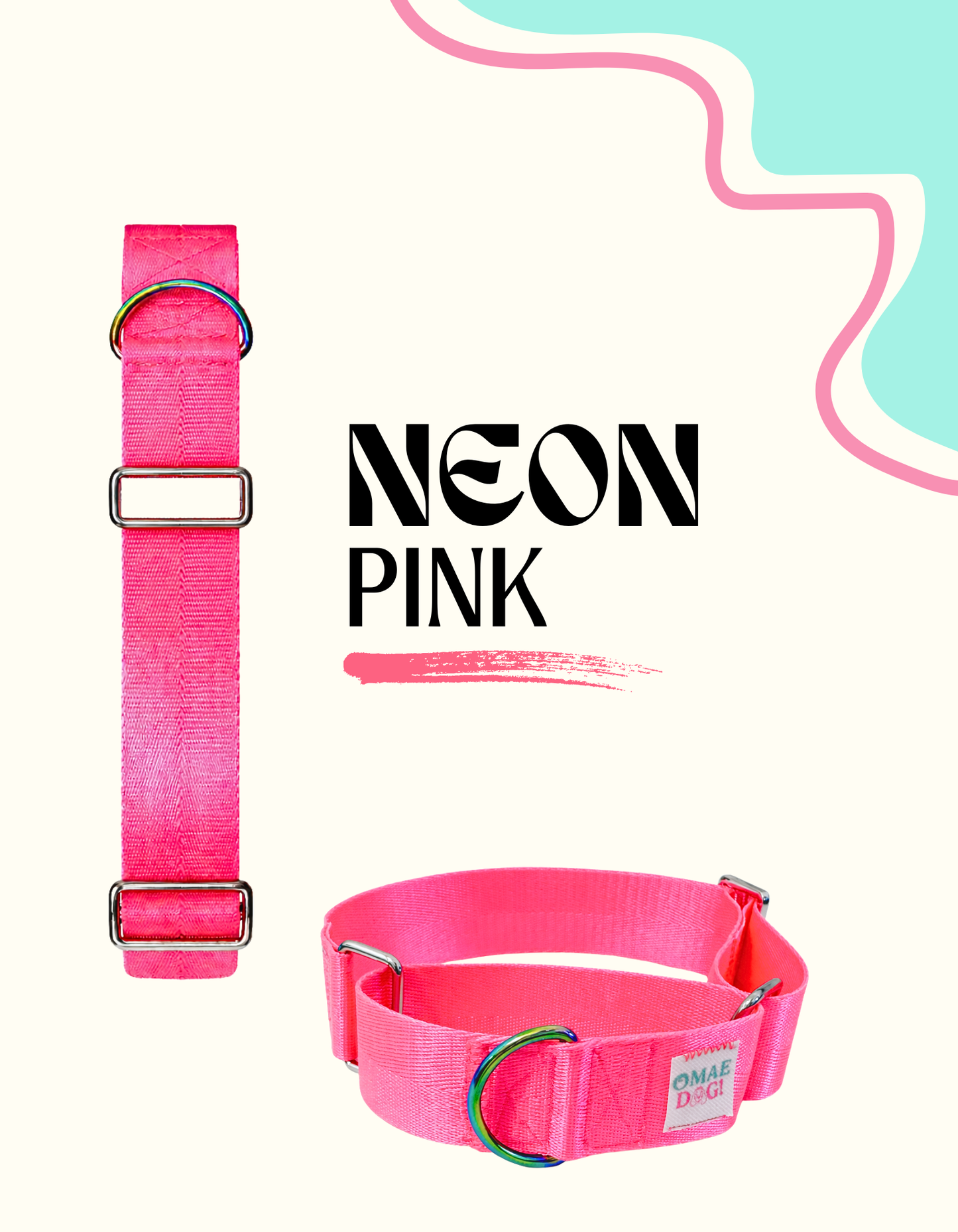 Collar Martingale Neón Pink