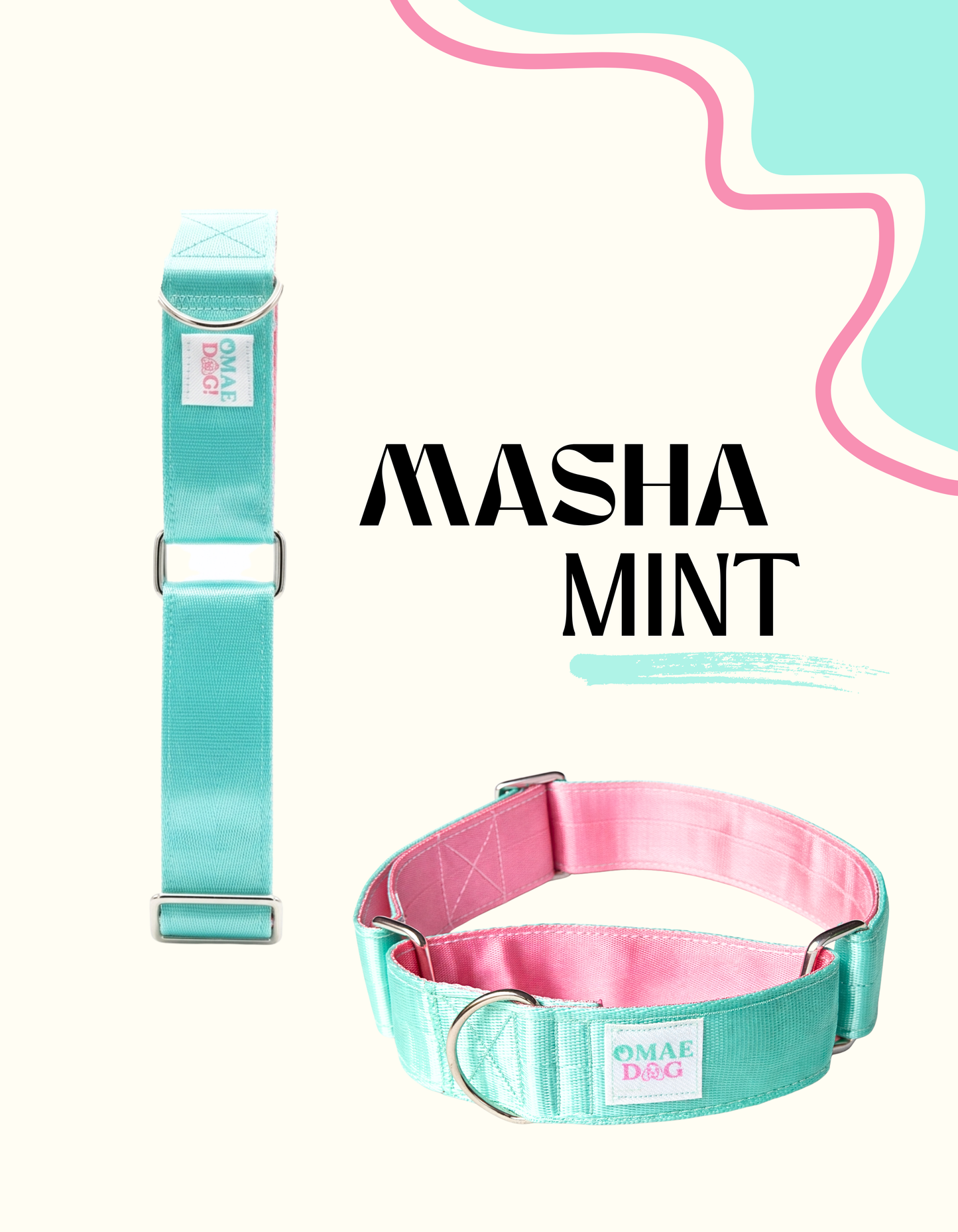Collar Martingale Masha Mint