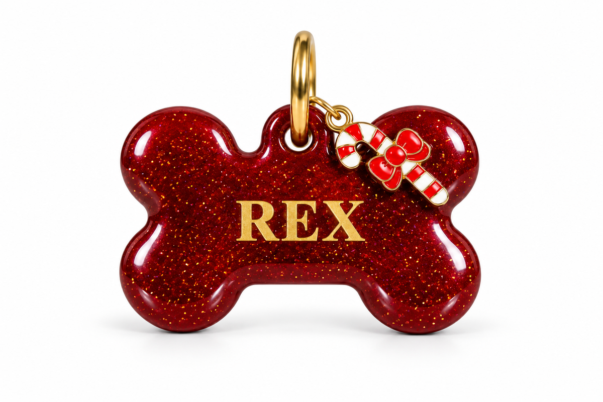 Plaquita Xmas Red